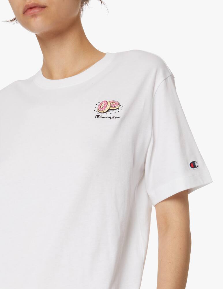 rinascente Champion T-shirt girocollo in cotone 