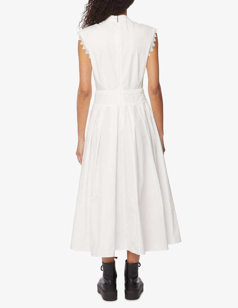 rinascente MSGM Vestito midi in pizzo senza maniche