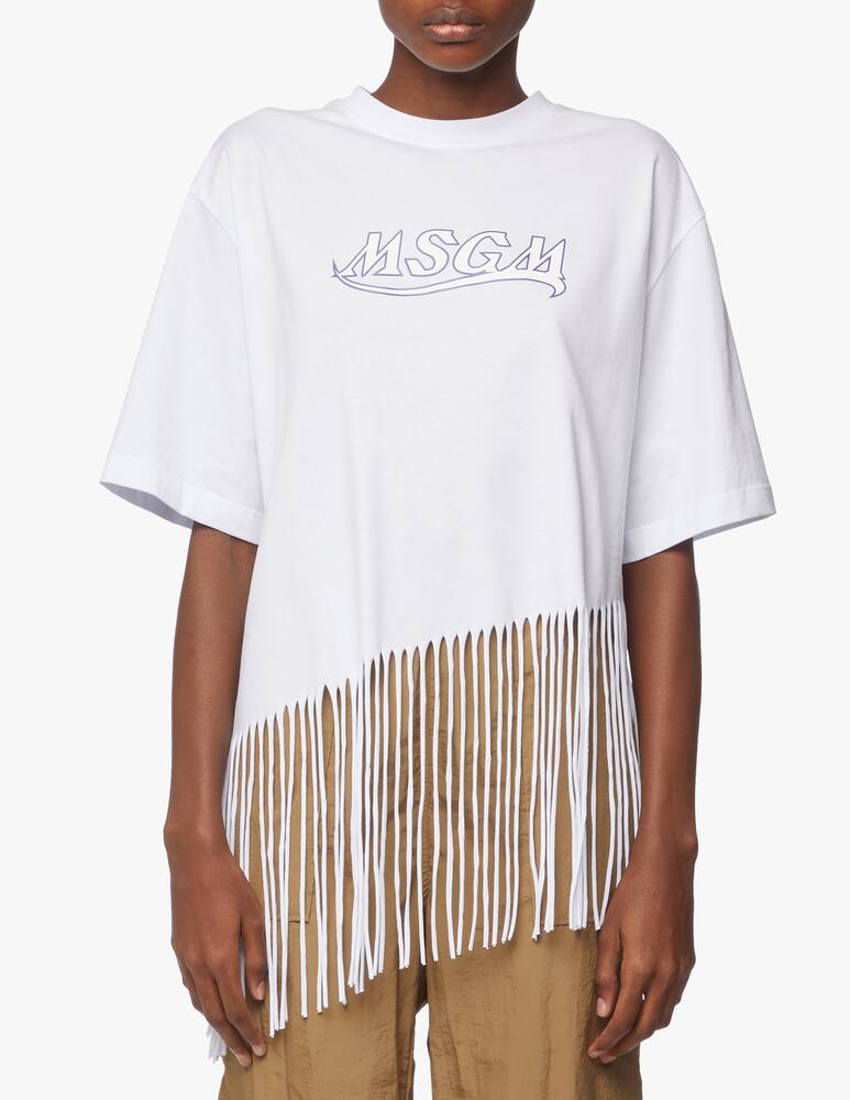 rinascente MSGM T-shirt in cotone con logo