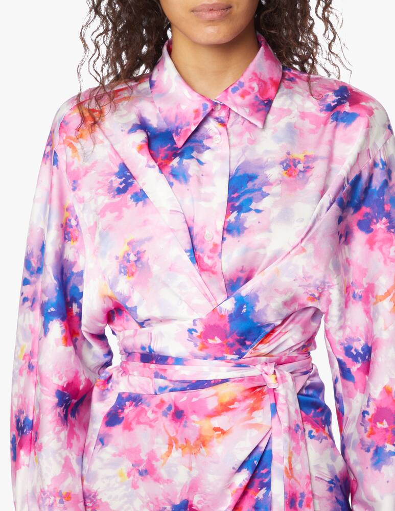 rinascente MSGM Vestito lungo stampa a fiori