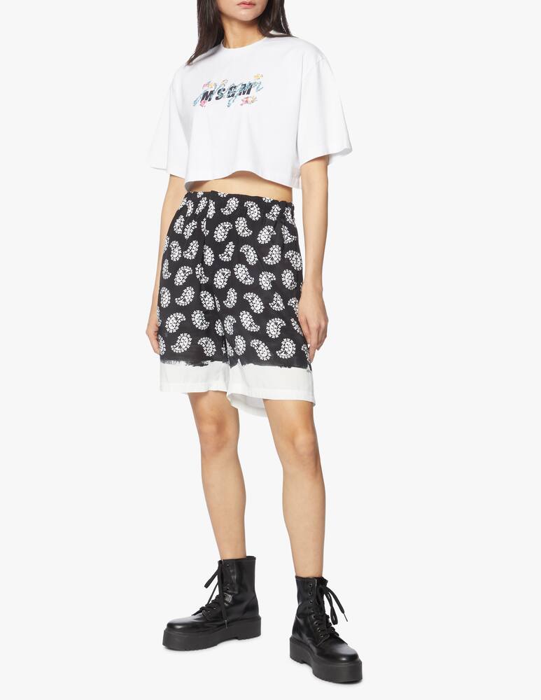 rinascente MSGM Logo cotton t-shirt