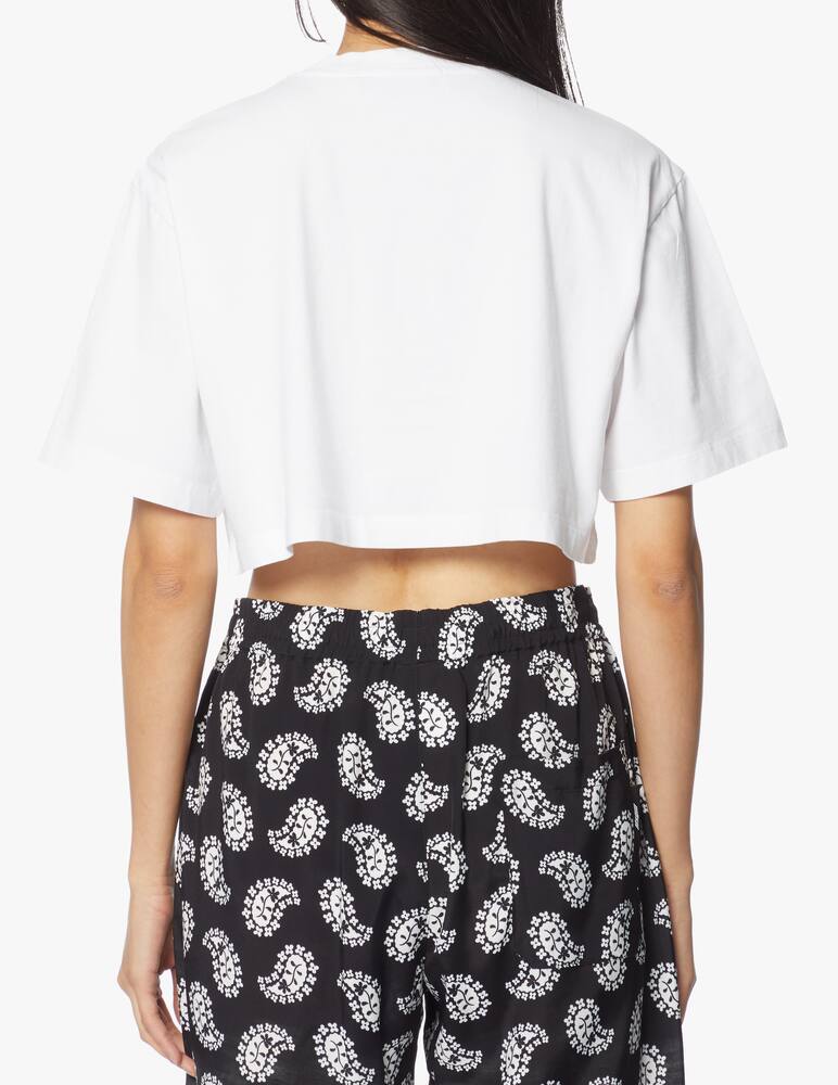 rinascente MSGM Logo cotton t-shirt