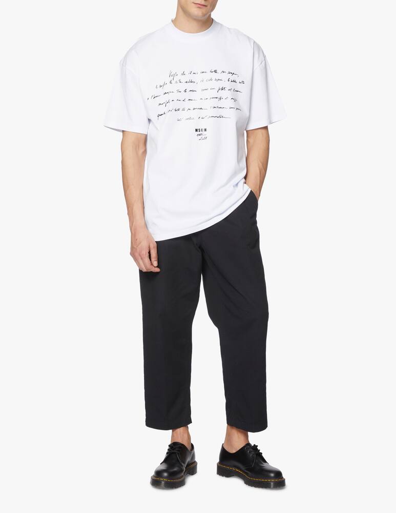 rinascente MSGM Handwritten t-shirt