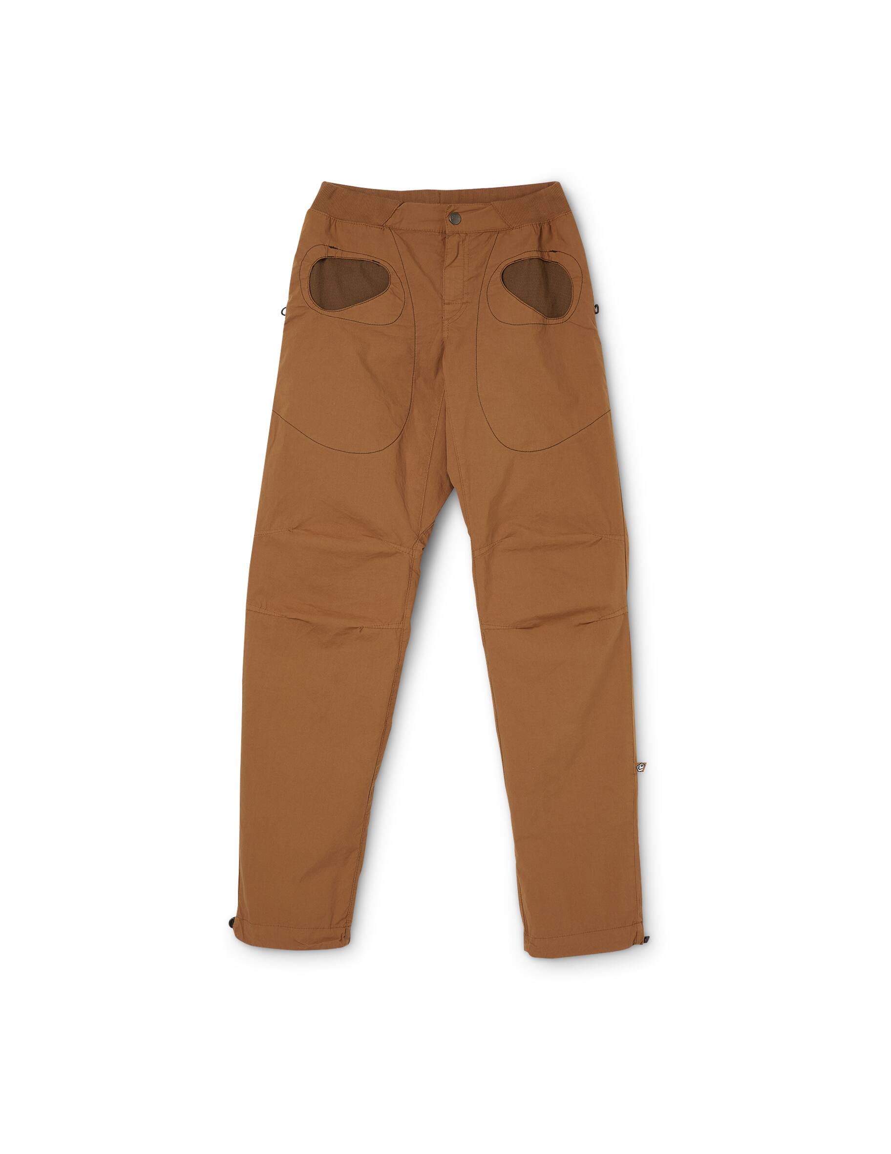 Shop E9 Pant rondo slim brown on Rinascente