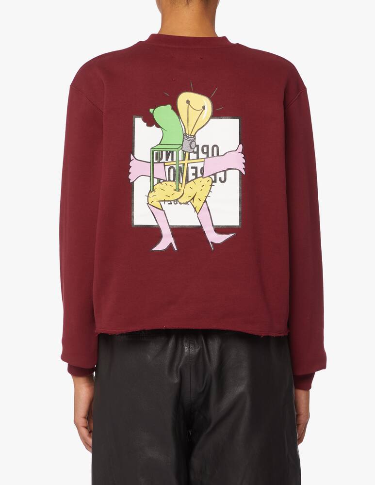 rinascente Opening Ceremony Felpa girocollo in cotone con logo