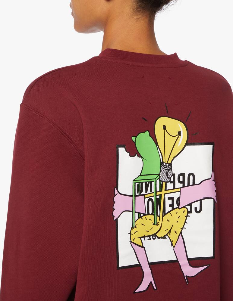 rinascente Opening Ceremony Felpa girocollo in cotone con logo