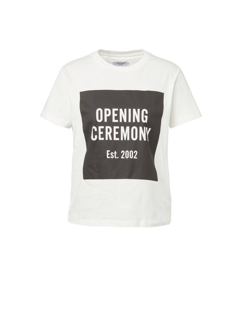 rinascente Opening Ceremony T-shirt in cotone con logo
