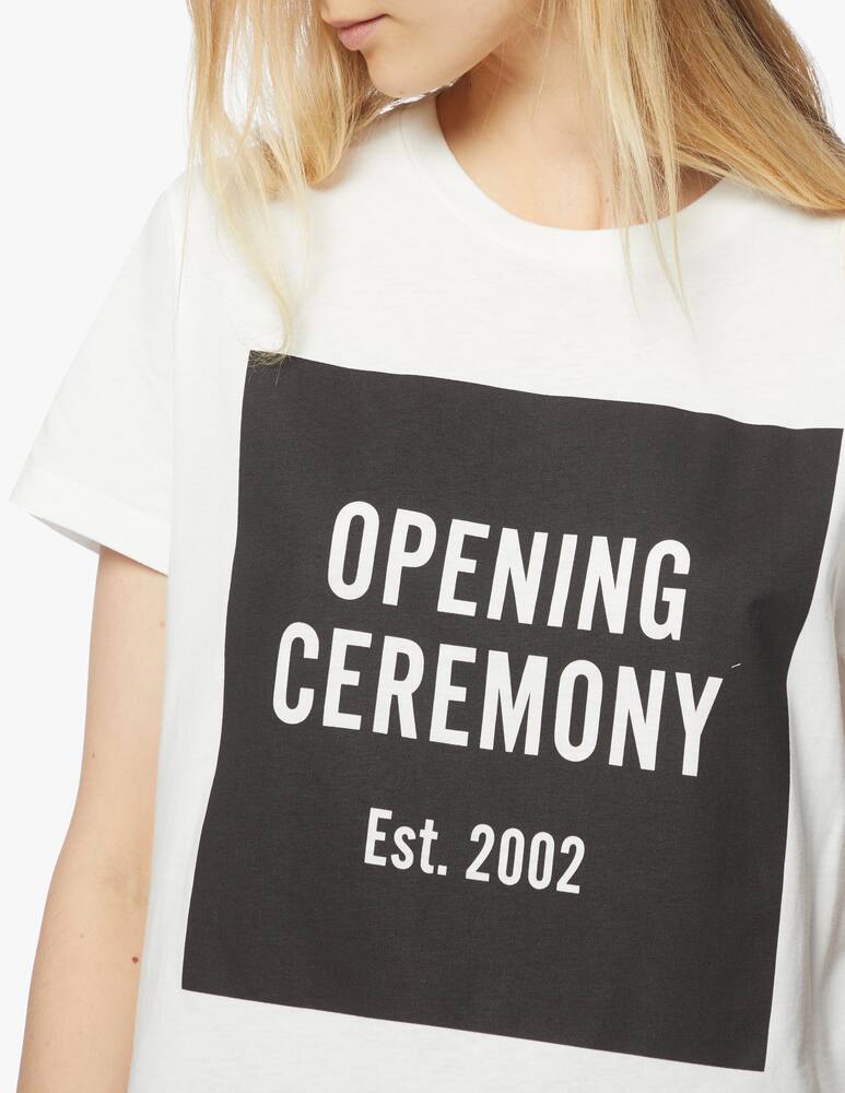 rinascente Opening Ceremony T-shirt in cotone con logo