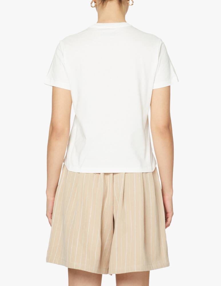 rinascente Opening Ceremony Cotton t-shirt with embroidered logo - white