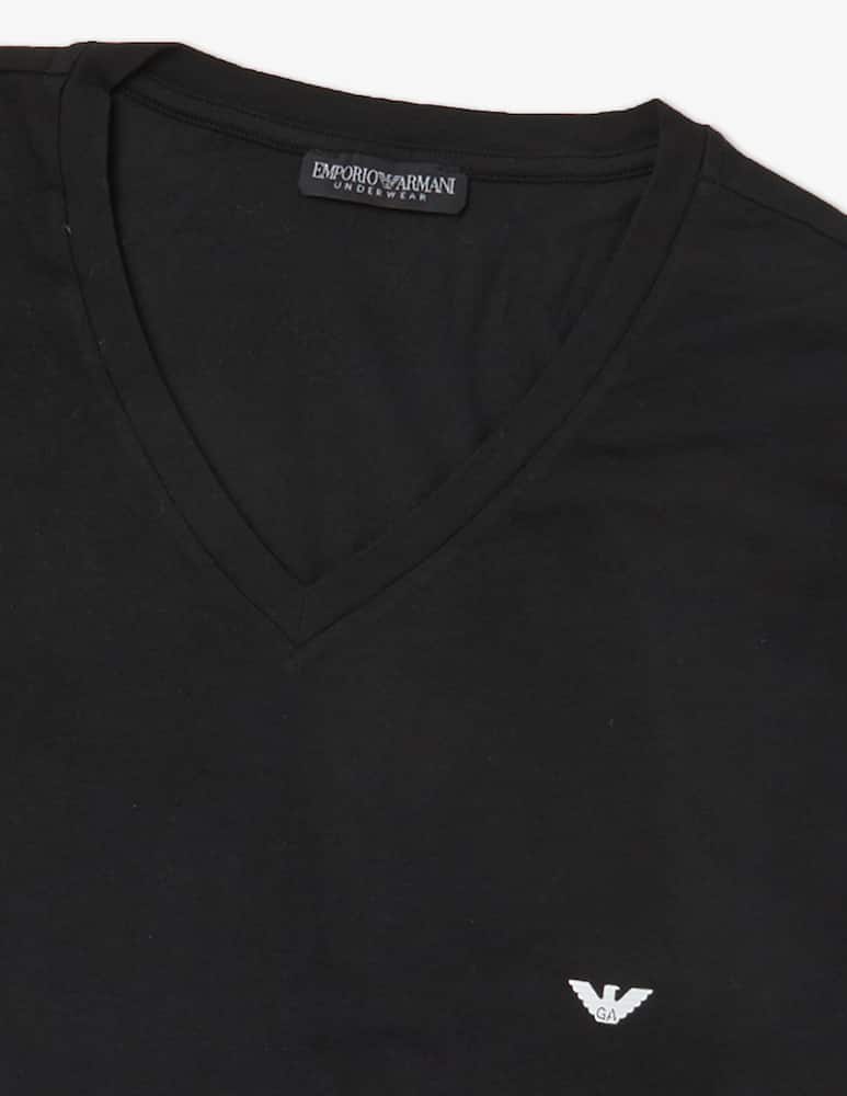 Emporio Armani Maglietta scollo v - immagine 2 Emporio Armani Maglietta scollo v - immagine 2