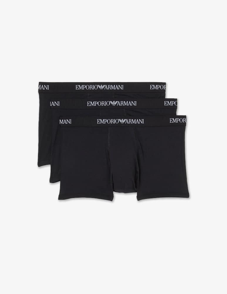 Emporio Armani 3p boxer pure cotton - immagine 1 Emporio Armani 3p boxer pure cotton - immagine 1