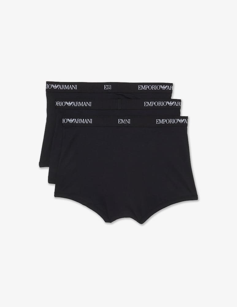 Emporio Armani 3p boxer pure cotton - immagine 2 Emporio Armani 3p boxer pure cotton - immagine 2