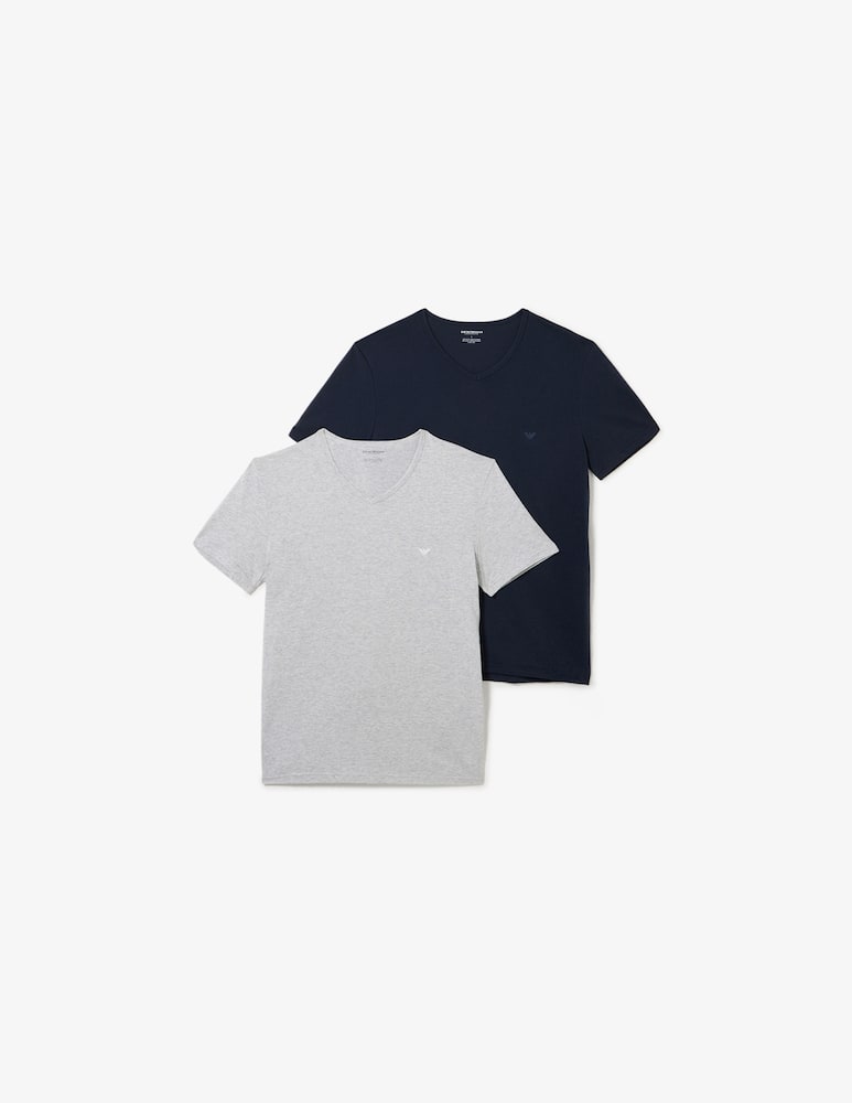 Emporio Armani 2 Pack t-shirt scollo a V - immagine 1 Emporio Armani 2 Pack t-shirt scollo a V - immagine 1