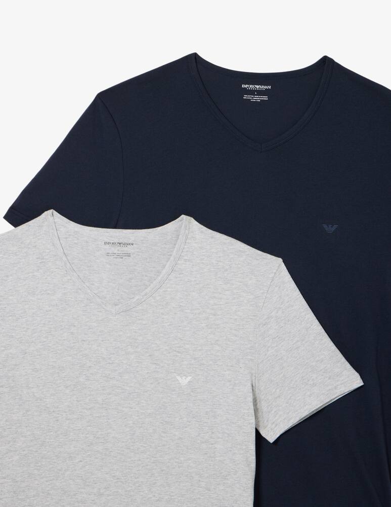 Emporio Armani 2 Pack t-shirt scollo a V - immagine 3 Emporio Armani 2 Pack t-shirt scollo a V - immagine 3