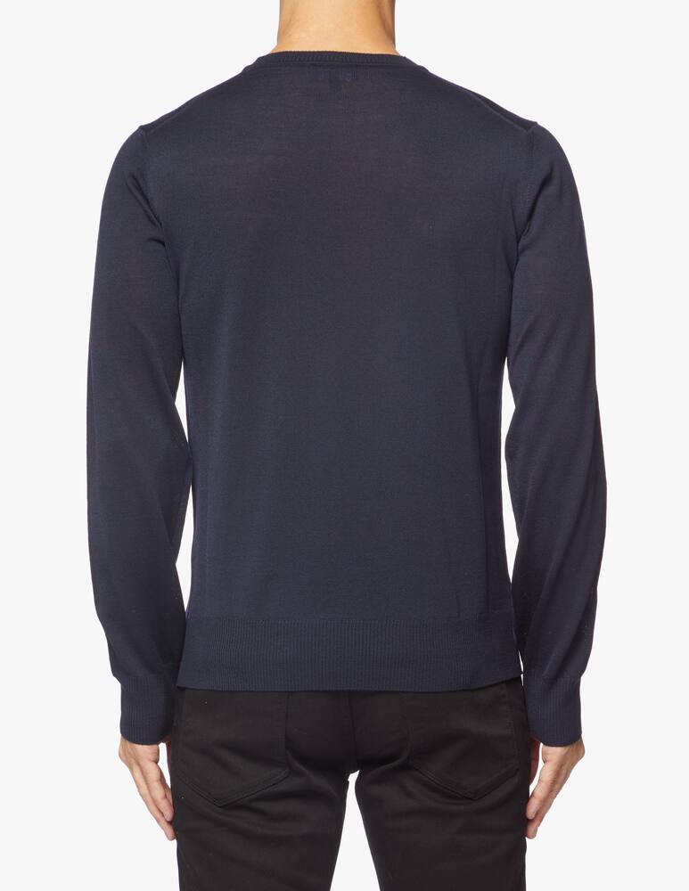 rinascente Emporio Armani Basic wool roundneck jumper