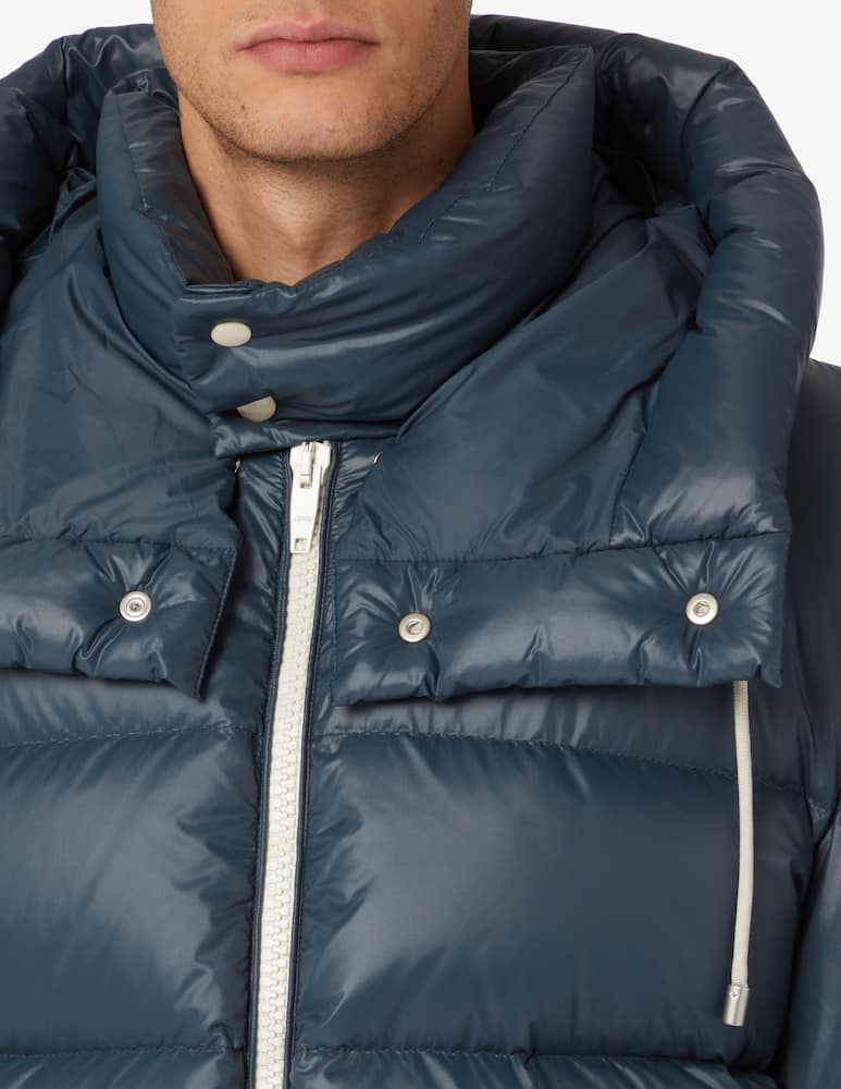 rinascente DROMe Short puffer jacket - Blue
