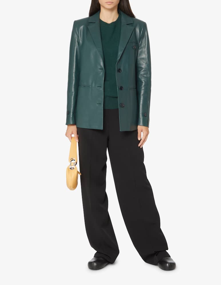 rinascente DROMe Giacca in pelle - Verde