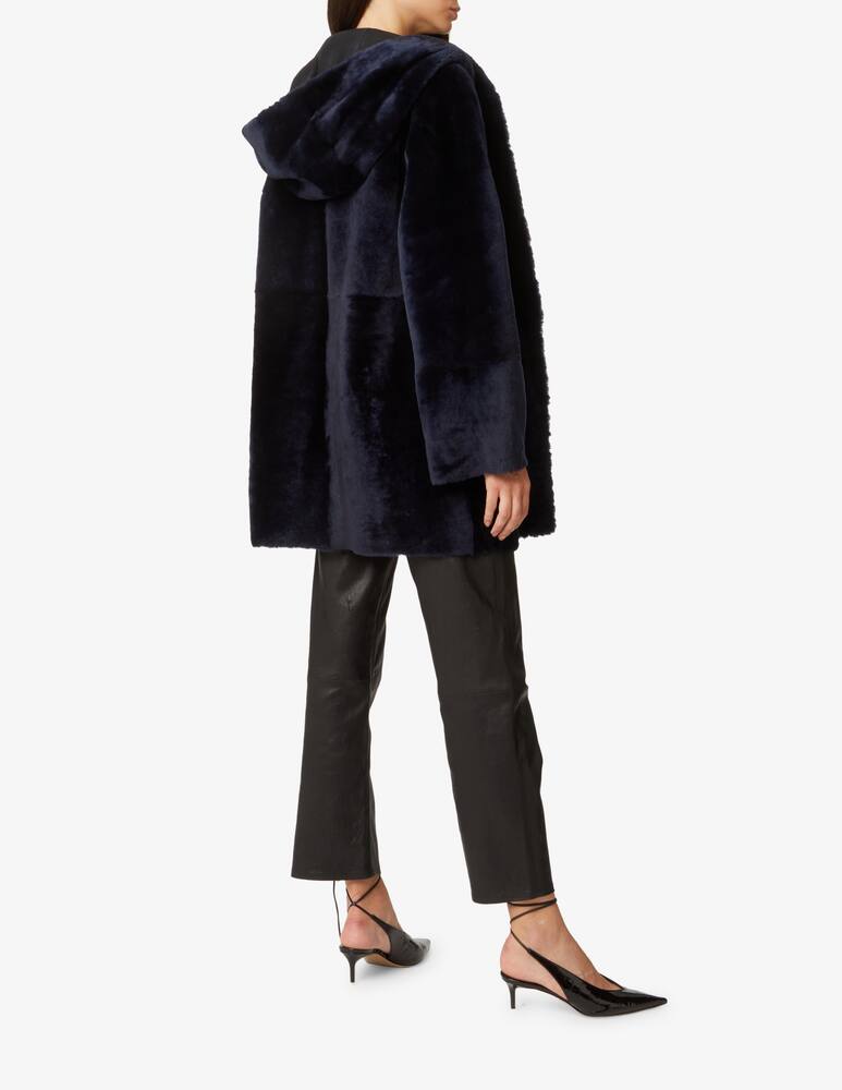 rinascente DROMe Cappotto in shearling - Blu