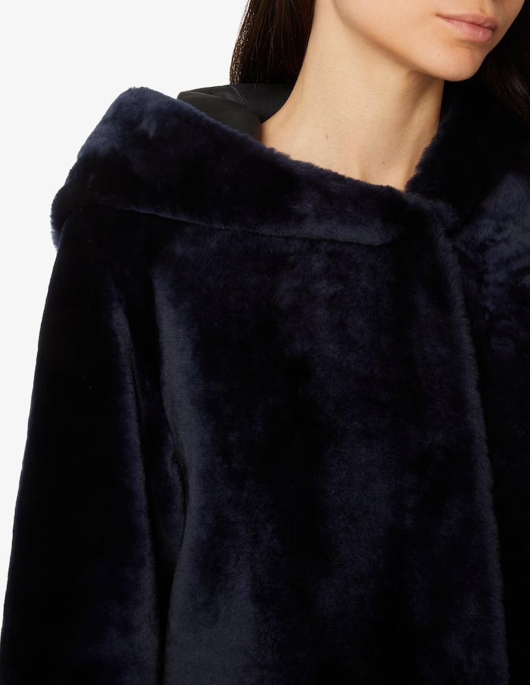 rinascente DROMe Cappotto in shearling - Blu