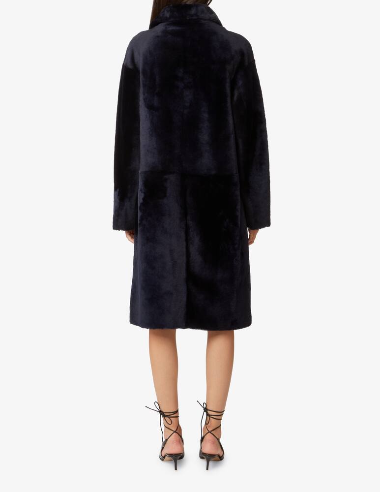 rinascente DROMe Cappotto in shearling - Blu