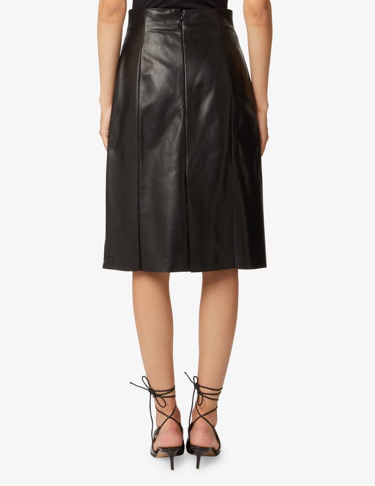 rinascente DROMe Gonna in pelle - Nero