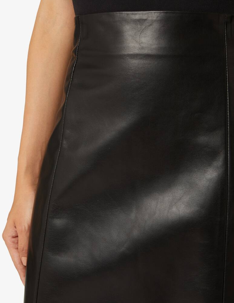 rinascente DROMe Gonna in pelle - Nero