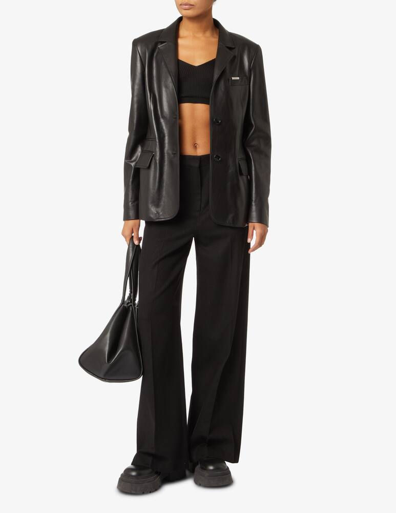 rinascente DROMe Leather jacket - Black