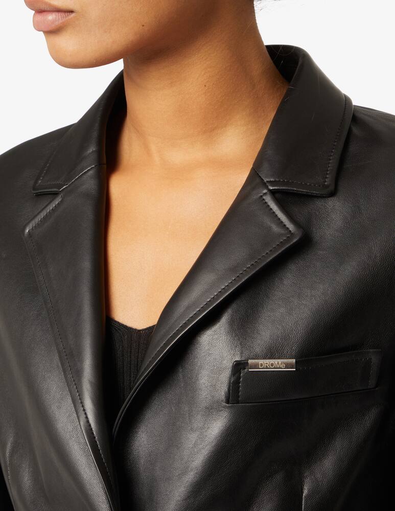 rinascente DROMe Leather jacket - Black