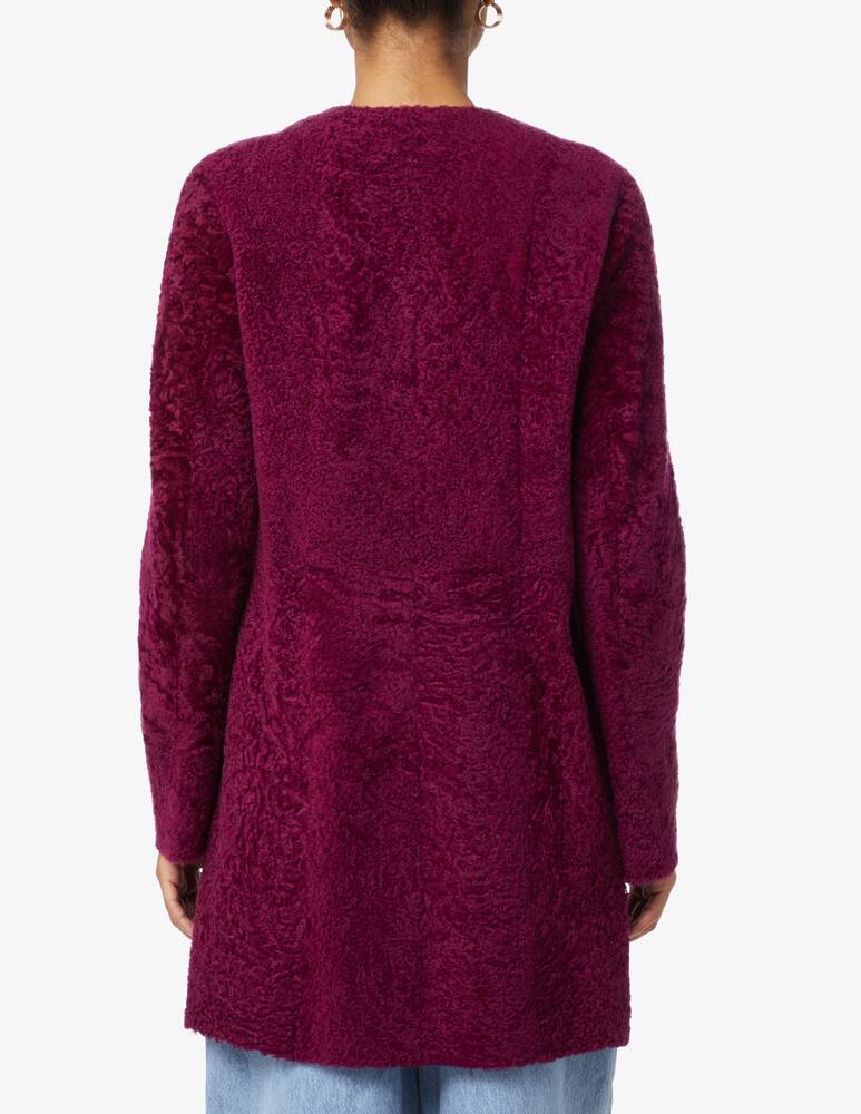 rinascente DROMe Cappotto in shearling - Rosso