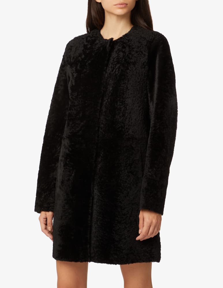 DROMe Cappotto in shearling - Nero - immagine 1 DROMe Cappotto in shearling - Nero - immagine 1