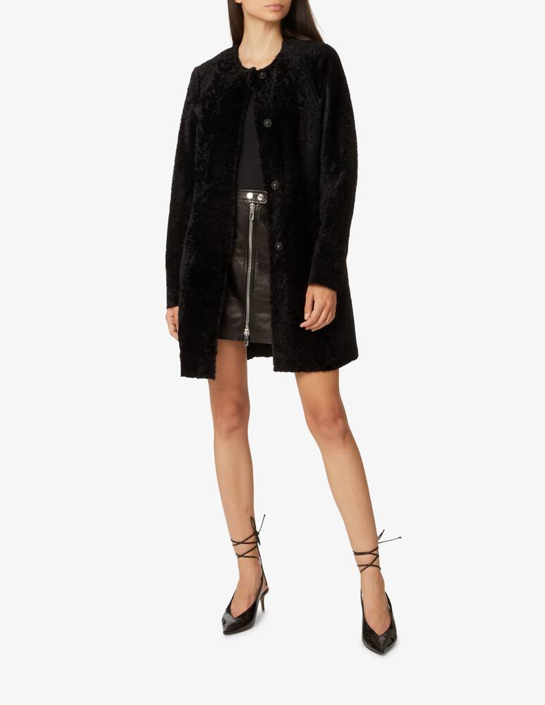 DROMe Cappotto in shearling - Nero - immagine 2 DROMe Cappotto in shearling - Nero - immagine 2