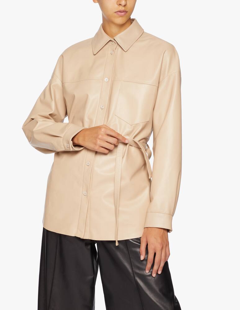 rinascente DROMe Leather shirt