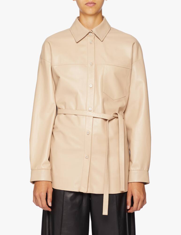 rinascente DROMe Leather shirt
