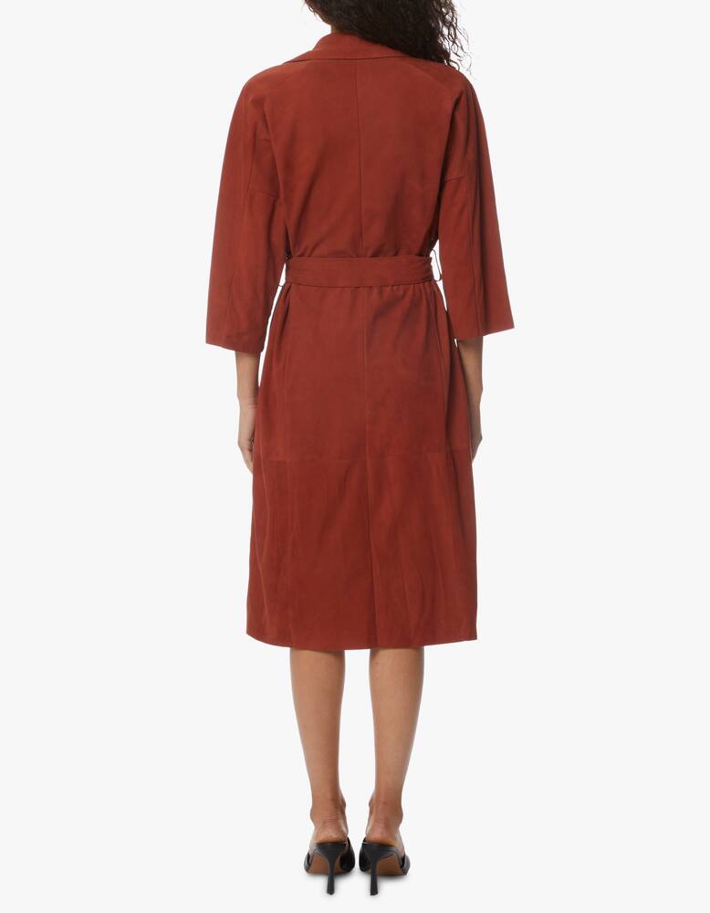 rinascente DROMe Trench in camoscio - Marrone