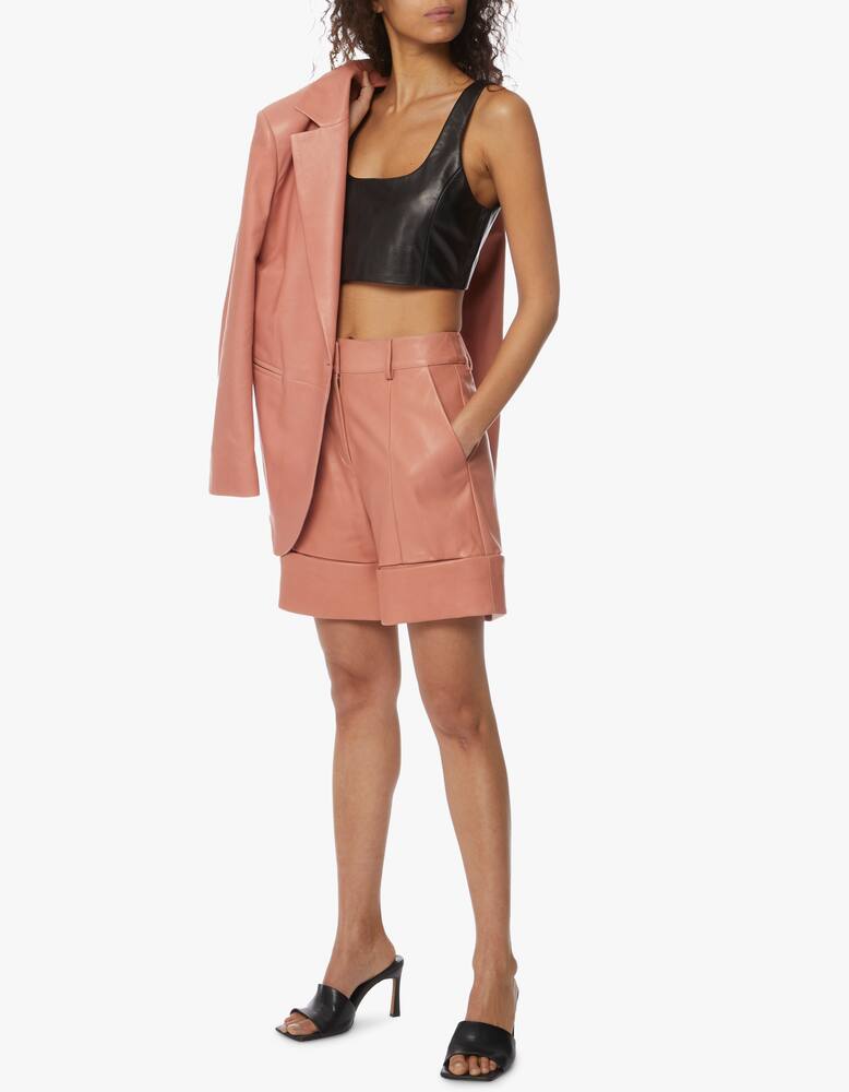 rinascente DROMe Pantaloni short in pelle - Arancione