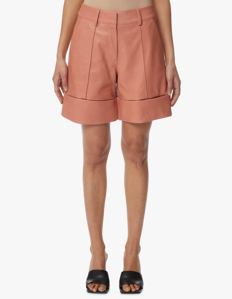 rinascente DROMe Pantaloni short in pelle - Arancione
