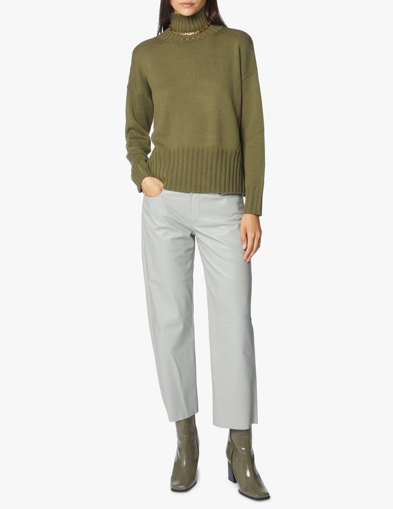 rinascente DROMe Pantaloni di pelle - Grigio