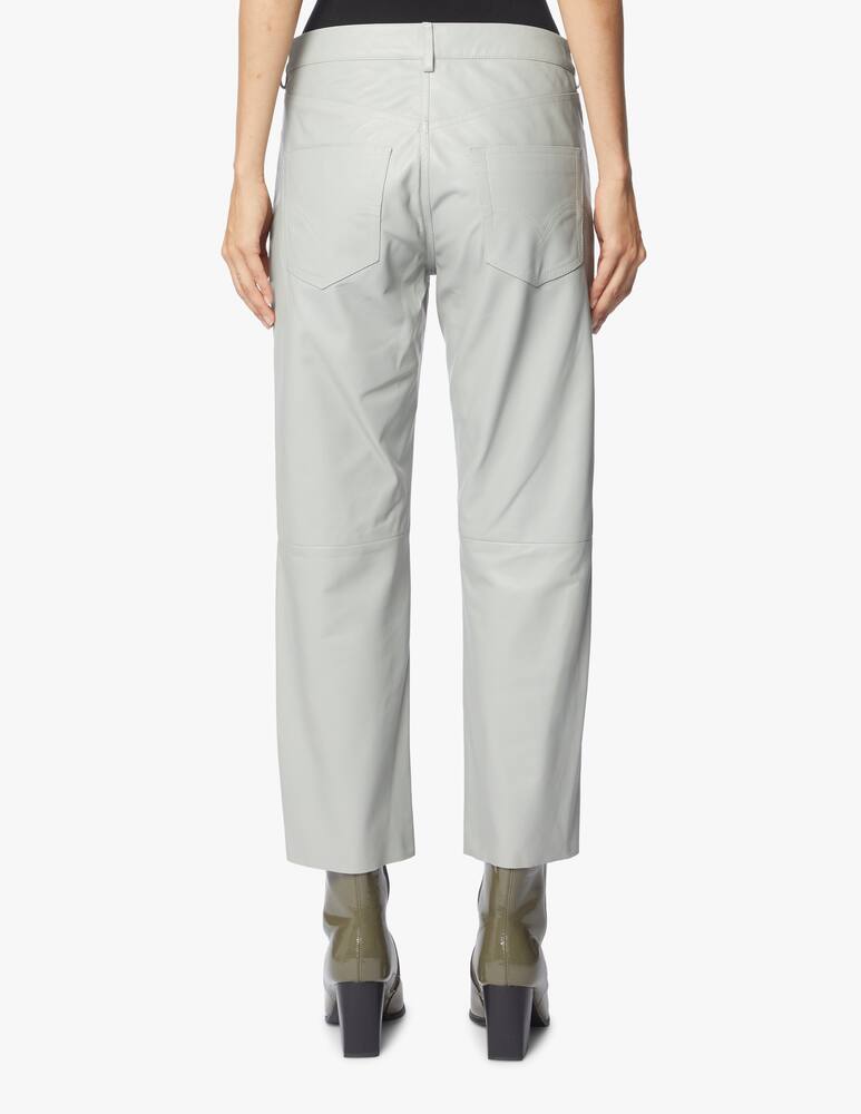 rinascente DROMe Pantaloni di pelle - Grigio