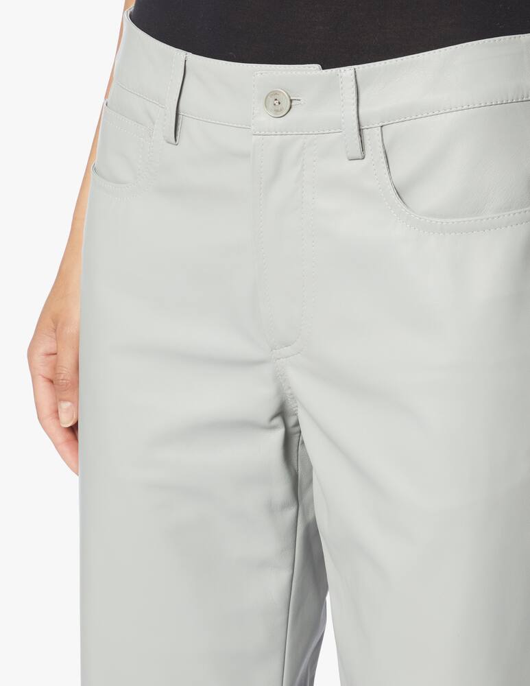 rinascente DROMe Pantaloni di pelle - Grigio