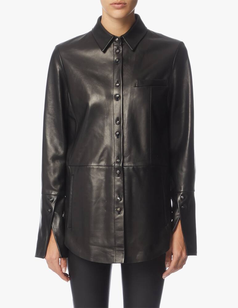 rinascente DROMe Camicia in pelle - Nero