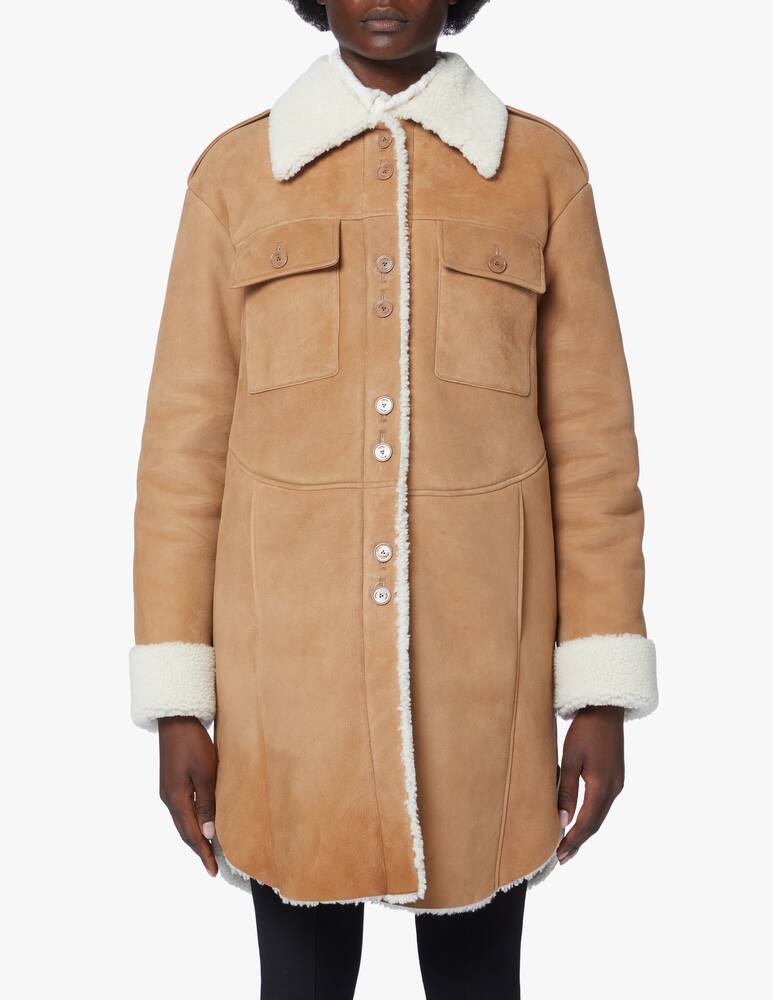 rinascente DROMe Cappotto di pelle - Marrone