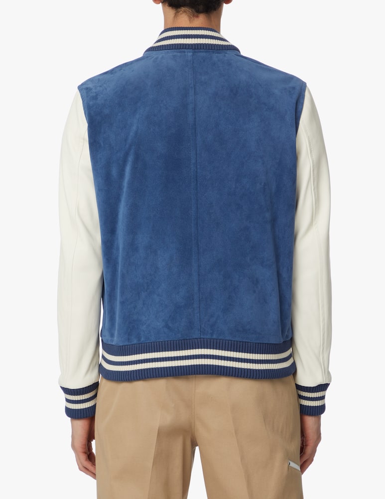 DROMe Giacca bomber varsity - beige - immagine 3 DROMe Giacca bomber varsity - beige - immagine 3