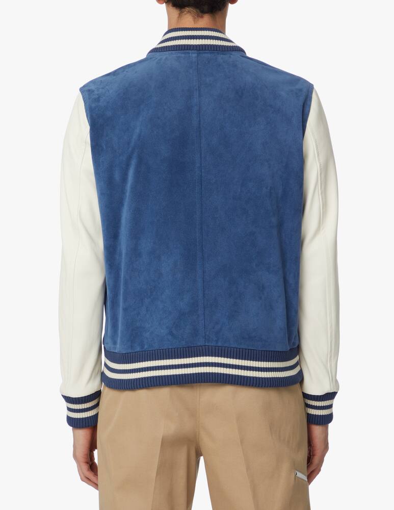 rinascente DROMe Varsity bomber jacket - beige