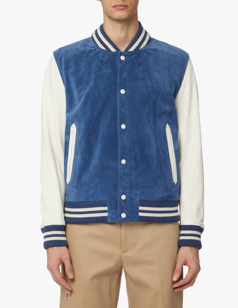 DROMe Giacca bomber varsity - beige - immagine 1 DROMe Giacca bomber varsity - beige - immagine 1