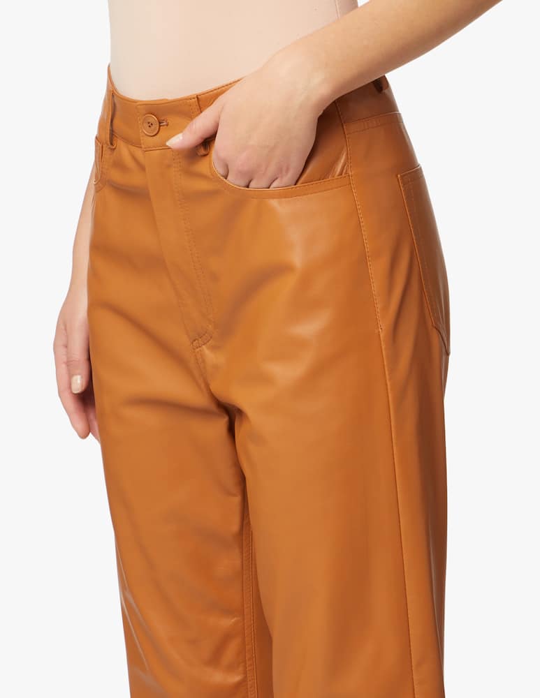 rinascente DROMe Pantalone 5 tasche gamba dritta - marrone