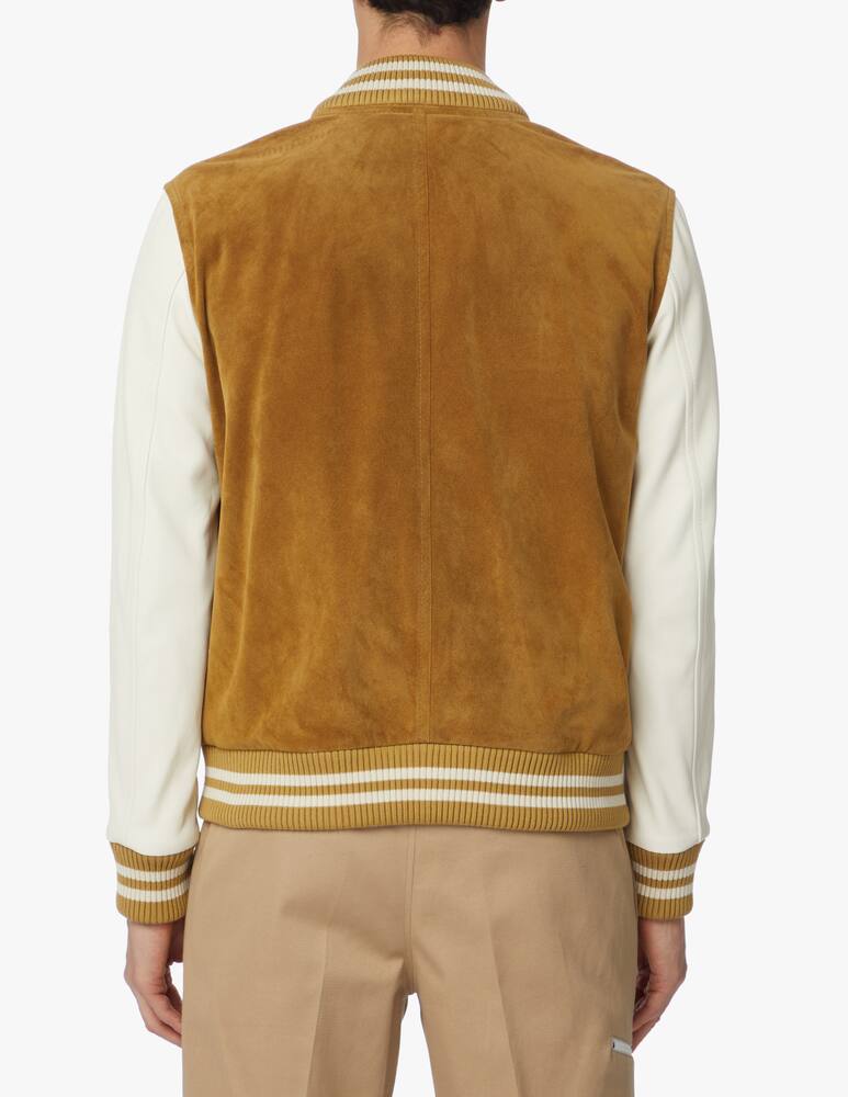 DROMe Giacca bomber varsity - yellow - picture 3 DROMe Giacca bomber varsity - yellow - picture 3