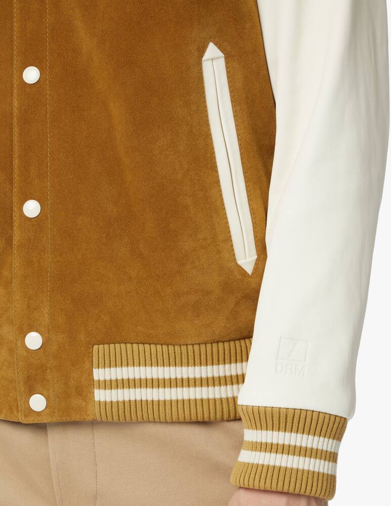 DROMe Giacca bomber varsity - yellow - picture 4 DROMe Giacca bomber varsity - yellow - picture 4
