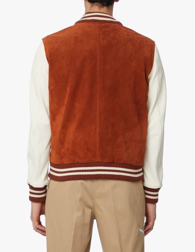 rinascente DROMe Varsity bomber jacket - beige