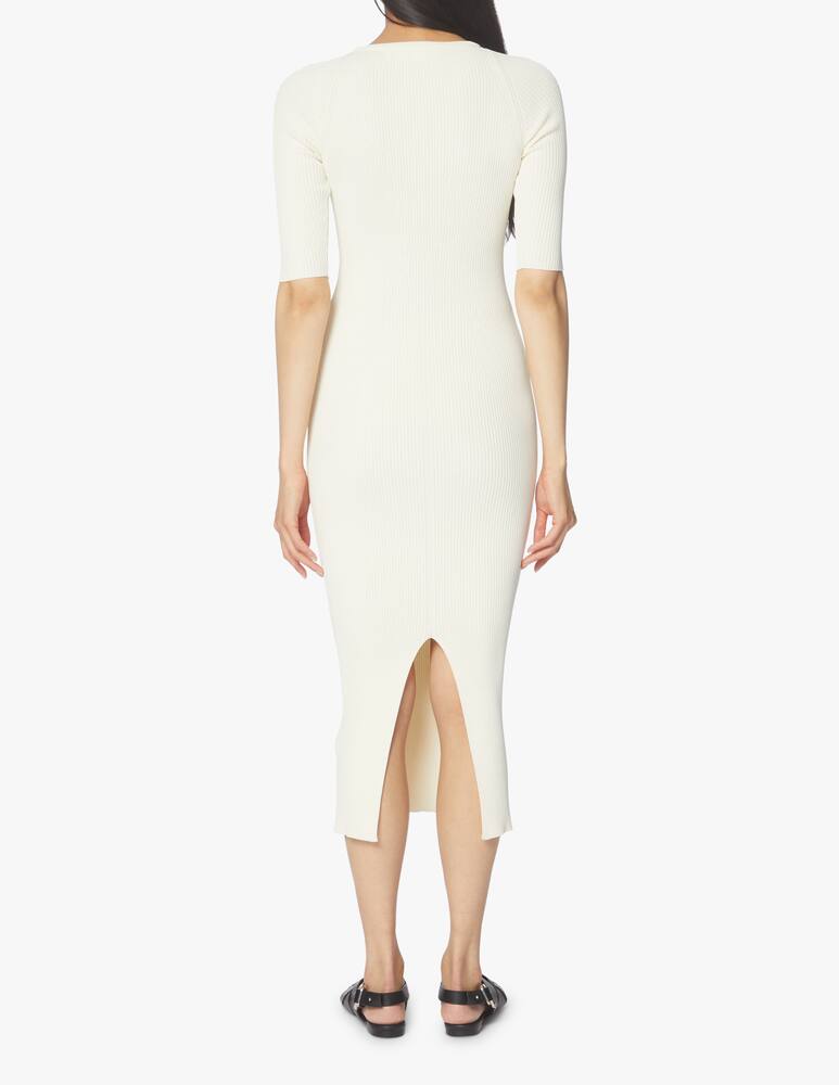 rinascente DROMe Long pencil dress - white