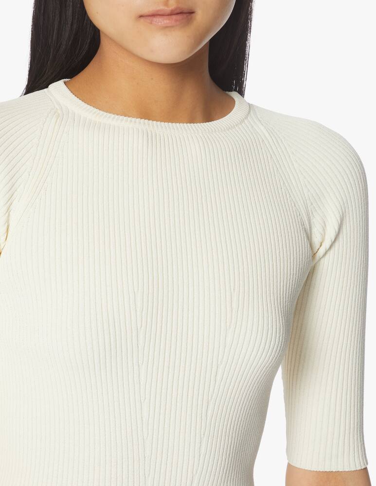 rinascente DROMe Long pencil dress - white